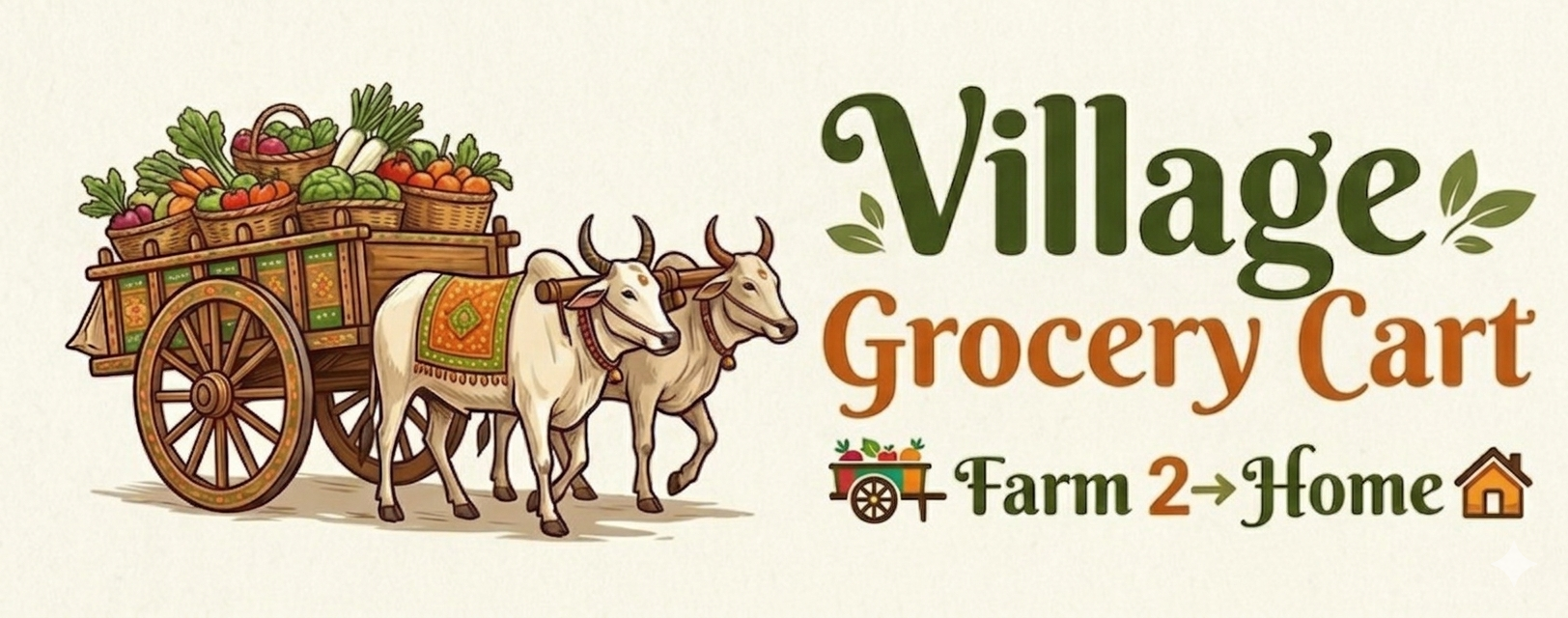 Village Grocery Cart